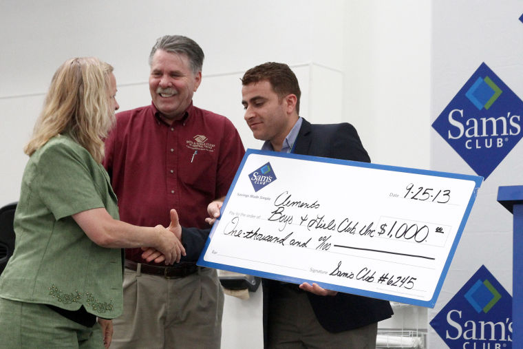 Sam's Club grant checks